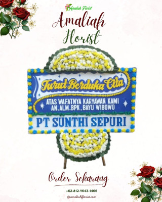 Papan Bunga Duka di Stm Hulu
